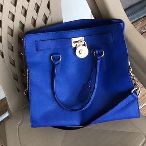 ❌SOLD❌ Michael Kors Large Hamilton in Royal Blue